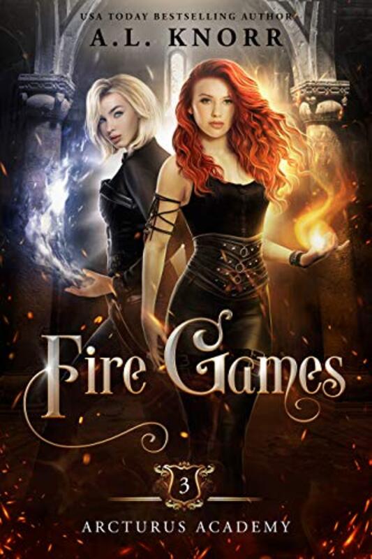 Book cover for "Fire Games" by AL Knorr