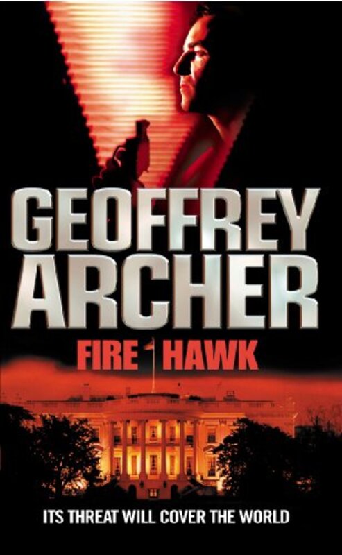 Book cover for "Fire Hawk" by Geoffrey Archer