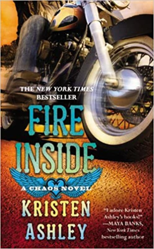 Book cover for "Fire Inside" by Kristen Ashley