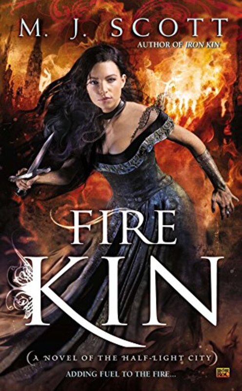 Book cover for "Fire Kin" by MJ Scott