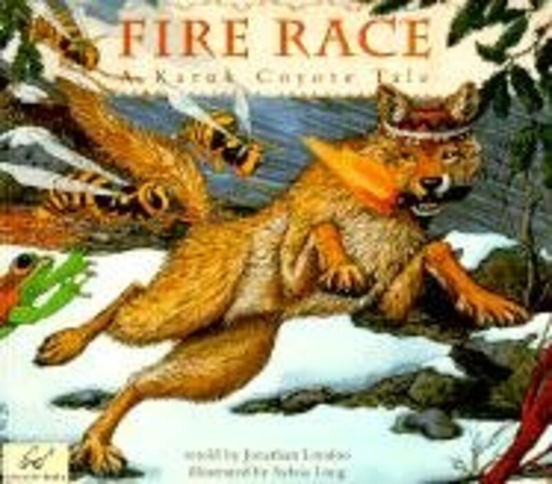 Book cover for "Fire Race" by Jonathan London