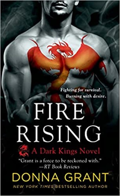 Book cover for "Fire Rising" by Donna Grant