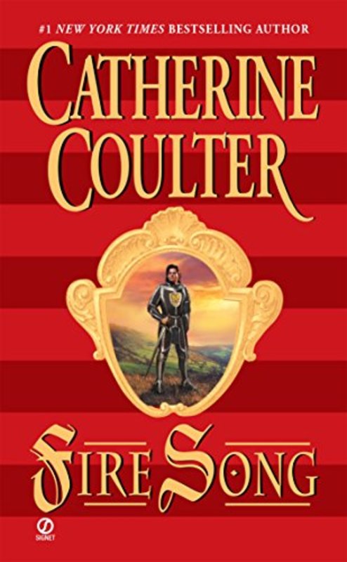 Book cover for "Fire Song" by Catherine Coulter