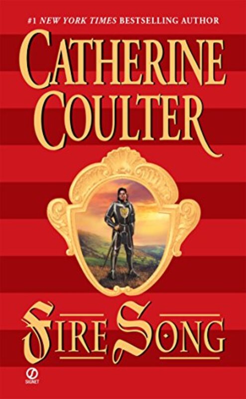 Book cover for "Fire Song" by Catherine Coulter