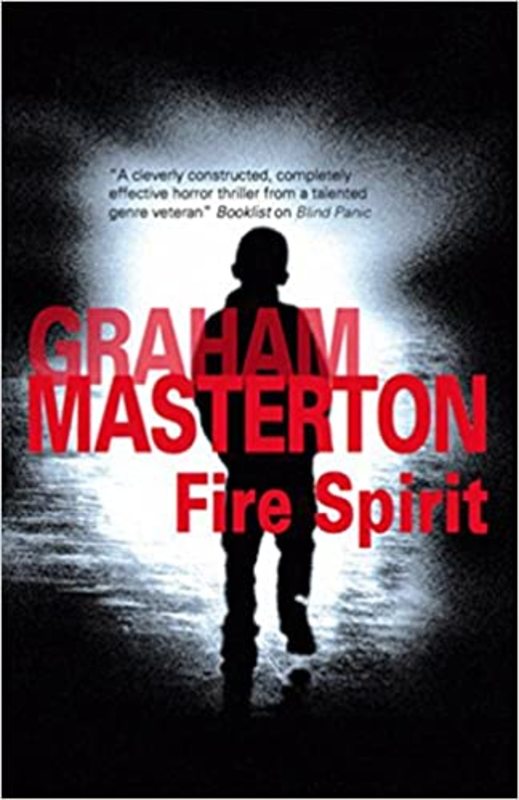 Book cover for "Fire Spirit" by Graham Masterton