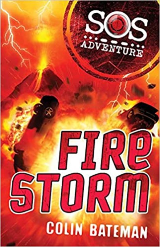 Book cover for "Fire Storm" by Colin Bateman