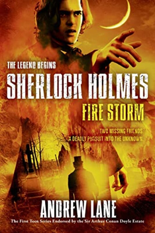 Book cover for "Fire Storm" by Andrew Lane