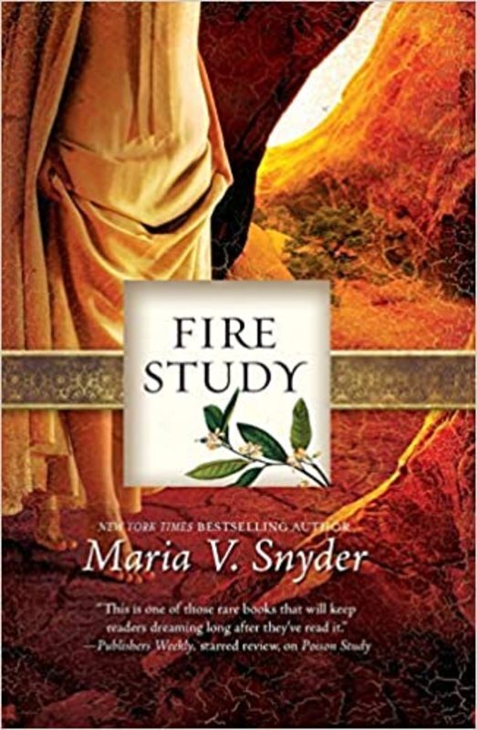 Book cover for "Fire Study" by Maria V Snyder