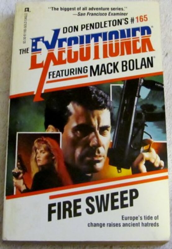 Book cover for "Fire Sweep" by Don Pendleton