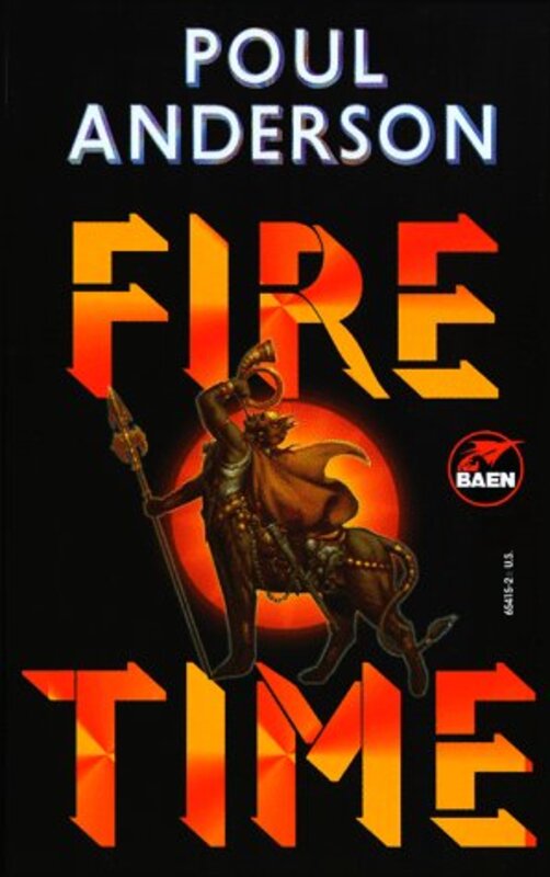 Book cover for "Fire Time" by Poul Anderson