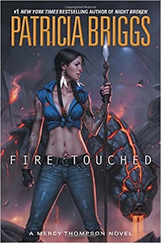 Book cover for "Fire Touched" by Patricia Briggs