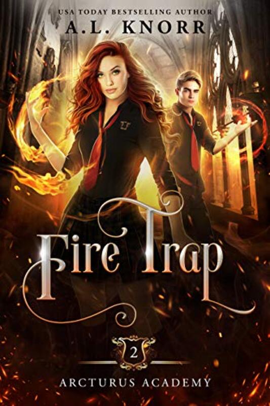 Book cover for "Fire Trap" by AL Knorr