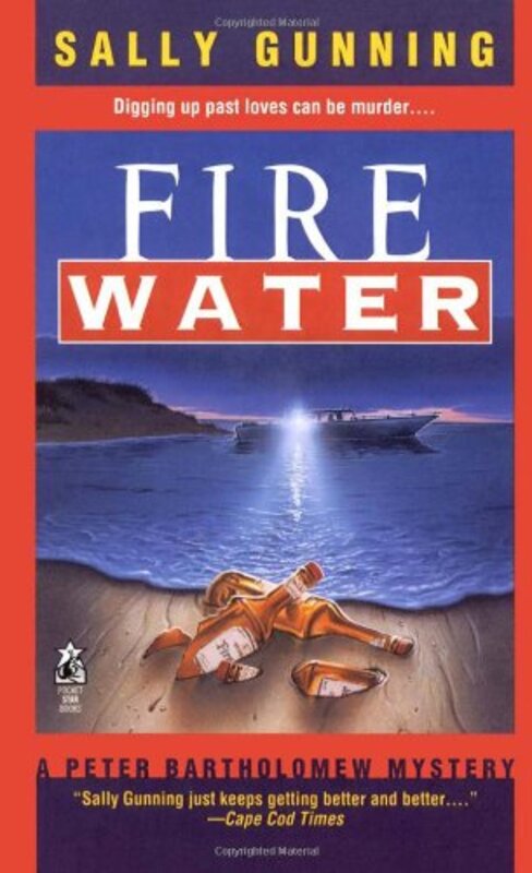 Book cover for "Fire Water" by Sally Gunning