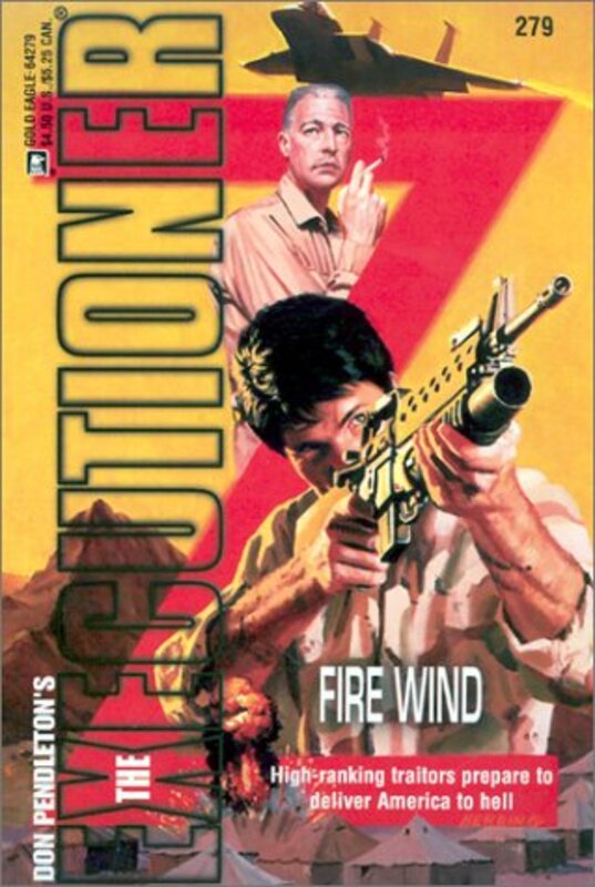 Book cover for "Fire Wind" by Don Pendleton