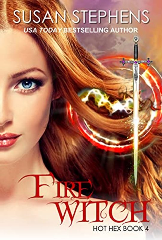 Book cover for "Fire Witch" by Susan Stephens
