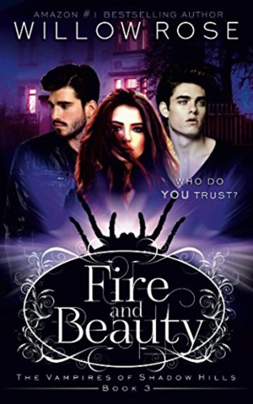 Book cover for "Fire and Beauty" by Willow Rose