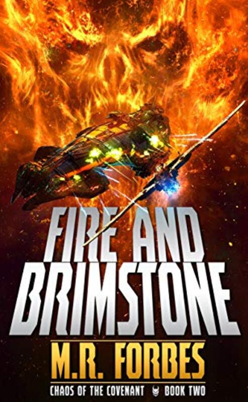 Book cover for "Fire and Brimstone" by MR Forbes