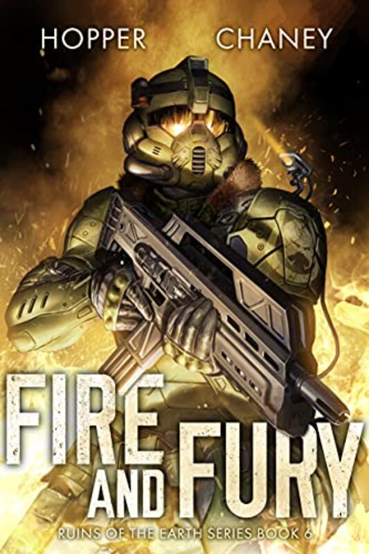 Book cover for "Fire and Fury" by JN Chaney