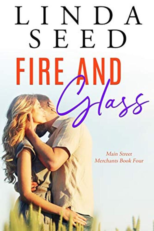 Book cover for "Fire and Glass" by Linda Seed