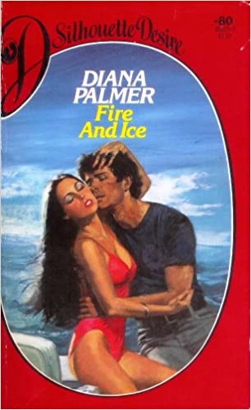 Book cover for "Fire and Ice" by Diana Palmer