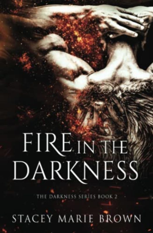 Book cover for "Fire in the Darkness" by Stacey Marie Brown