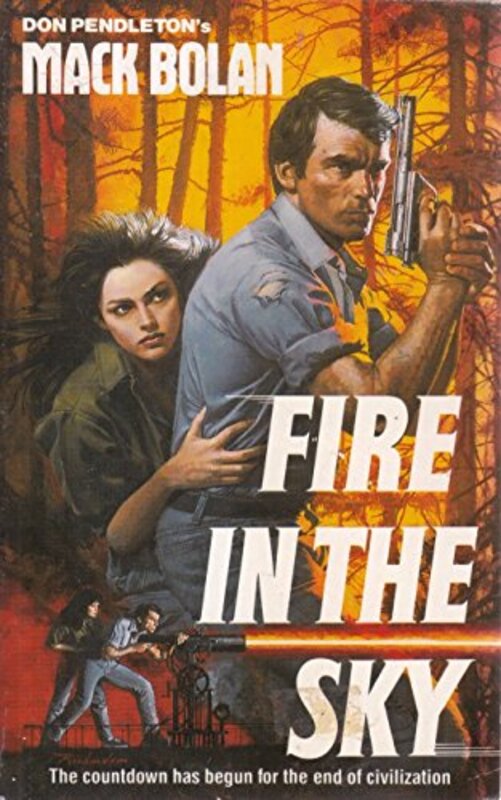 Book cover for "Fire in the Sky" by Mike Newton