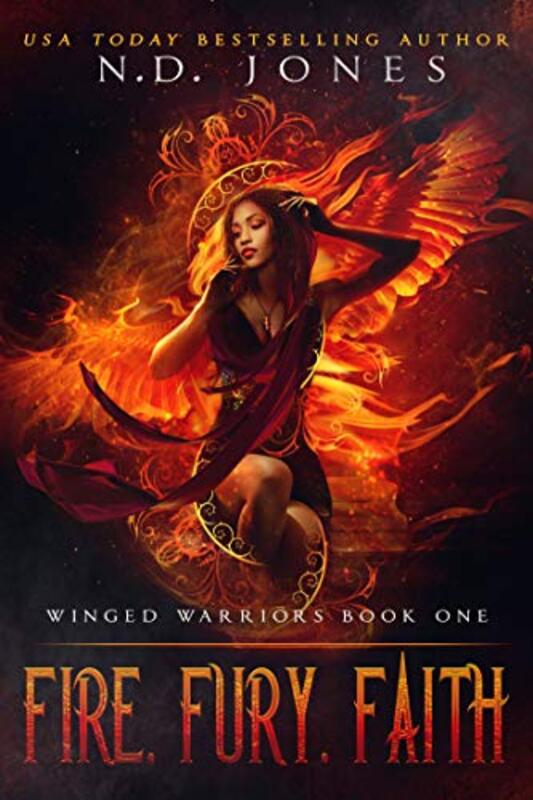 Book cover for "Fire, Fury, Faith" by ND Jones