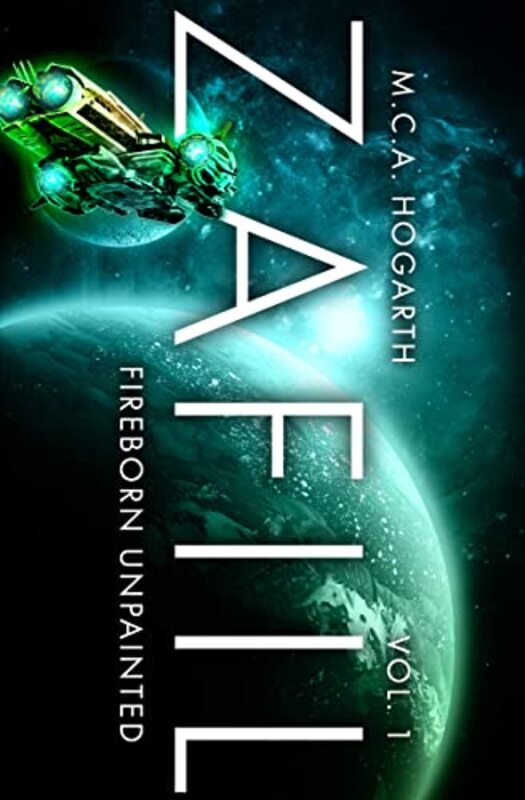Book cover for "FireBorn UnPainted" by MCA Hogarth
