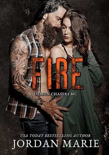 Book cover for "Fire" by Jordan Marie