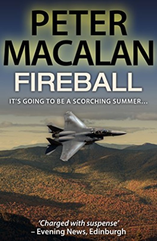 Book cover for "Fireball" by Peter Tremayne