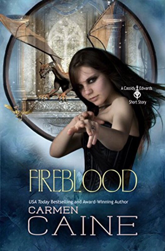 Book cover for "Fireblood" by Carmen Caine
