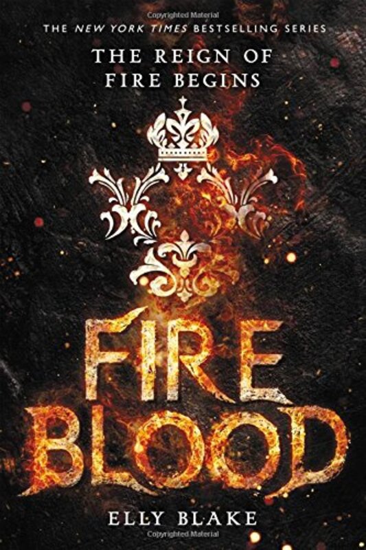 Book cover for "Fireblood" by Elly Blake