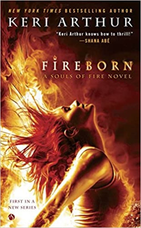 Book cover for "Fireborn" by Keri Arthur