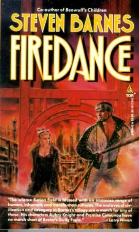 Book cover for "Firedance" by Steven Barnes
