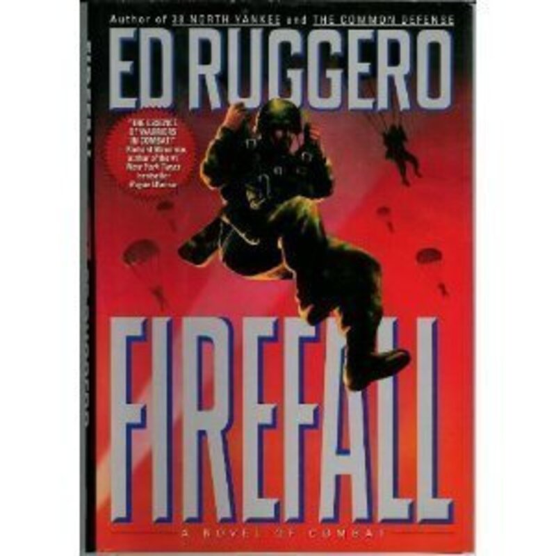 Book cover for "Firefall" by Ed Ruggero