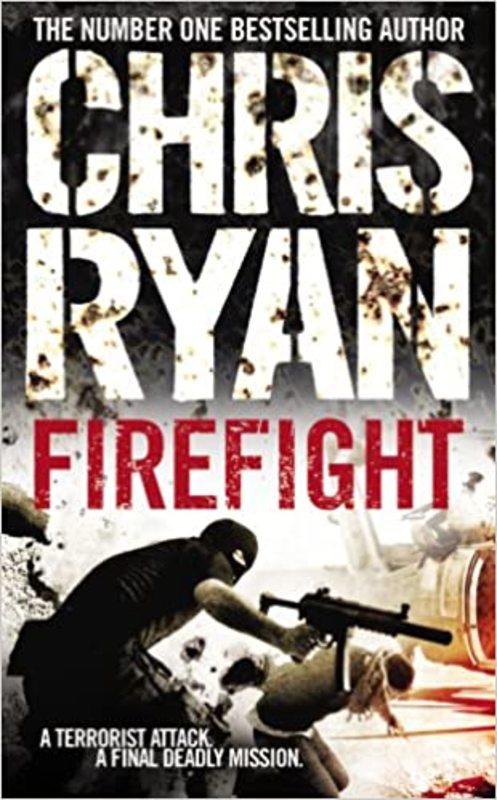 Book cover for "Firefight" by Chris Ryan