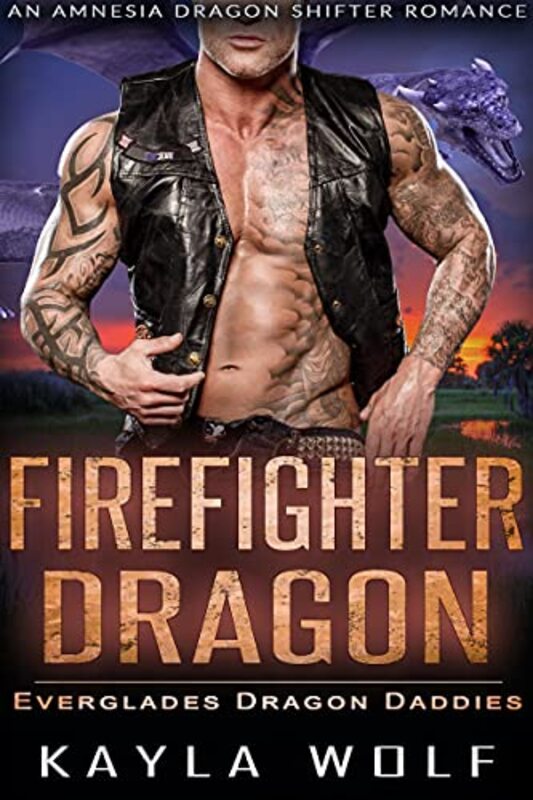 Book cover for "Firefighter Dragon" by Kayla Wolf