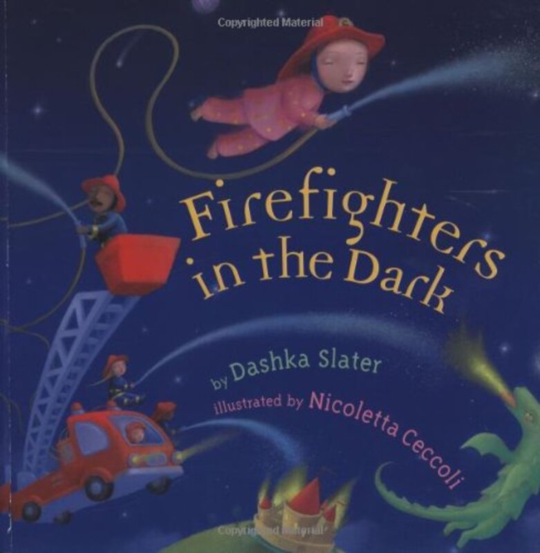 Book cover for "Firefighters in the Dark" by Dashka Slater