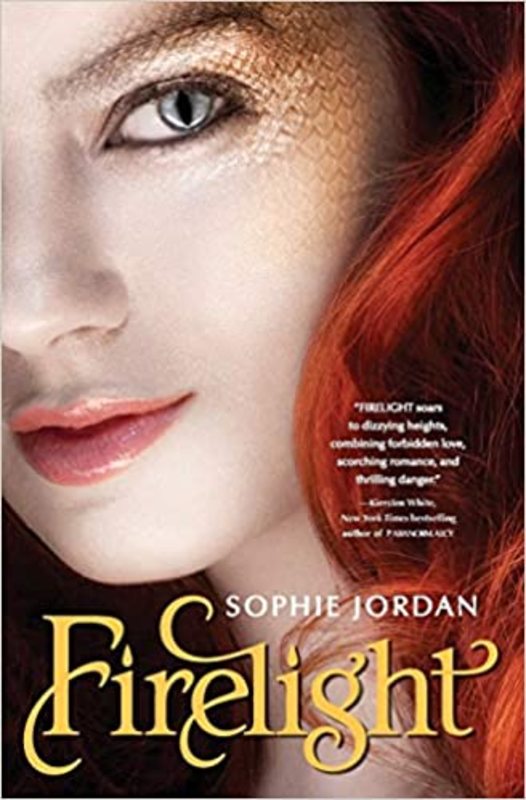 Book cover for "Firelight" by Sophie Jordan