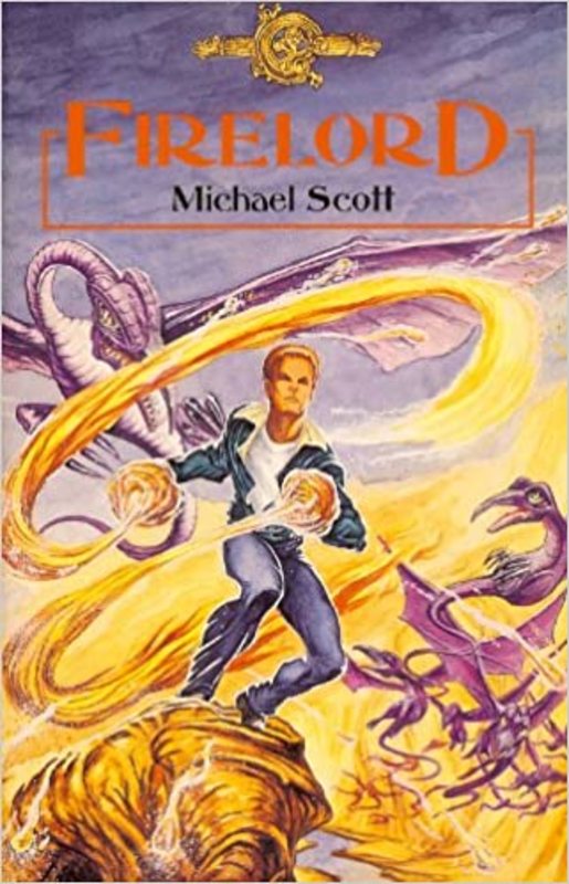 Book cover for "Firelord" by Michael Scott