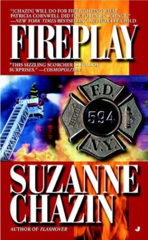 Book cover for "Fireplay" by Suzanne Chazin