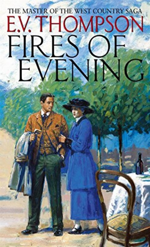 Book cover for "Fires of Evening" by EV Thompson