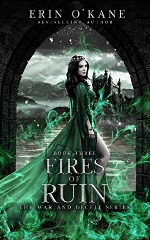 Book cover for "Fires of Ruin" by Erin O'Kane