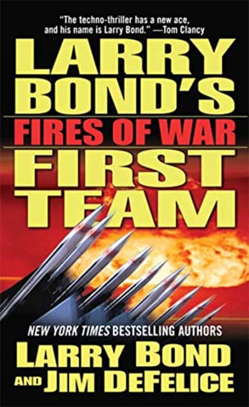 Book cover for "Fires of War" by Larry Bond