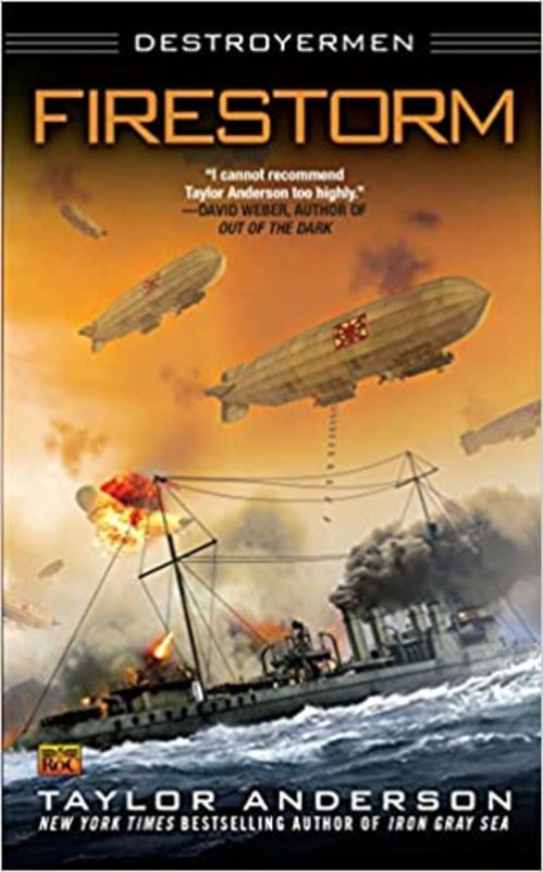 Book cover for "Firestorm" by Taylor Anderson