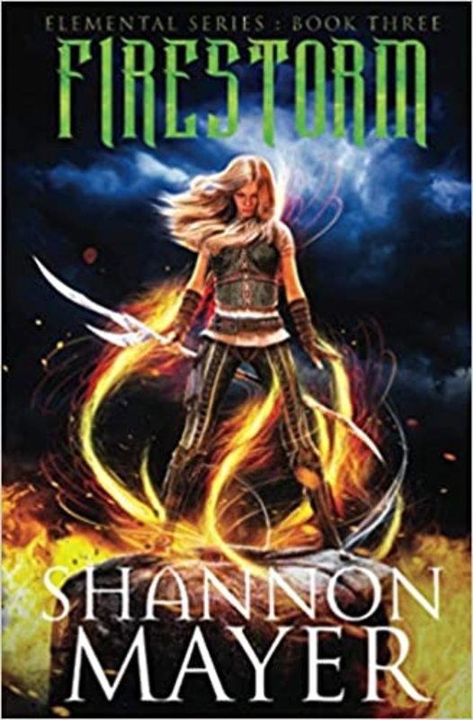 Book cover for "Firestorm" by Shannon Mayer