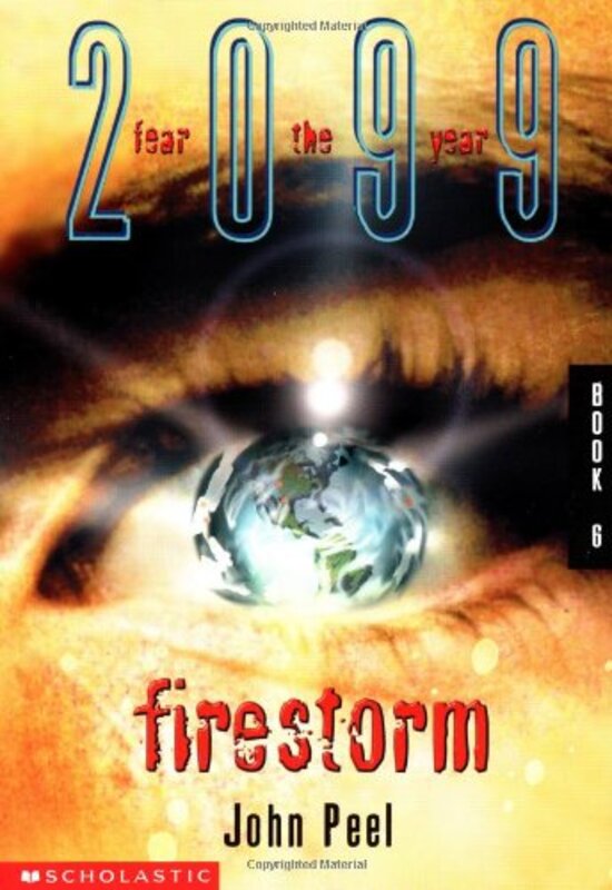 Book cover for "Firestorm" by John Peel