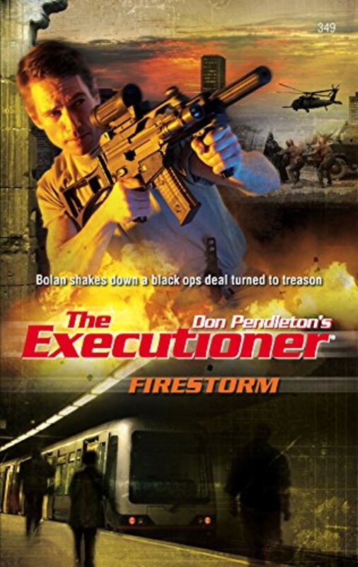 Book cover for "Firestorm" by Don Pendleton