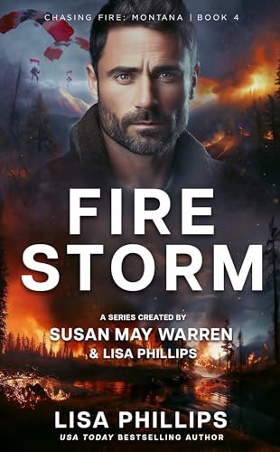 Book cover for "Firestorm" by Lisa Phillips