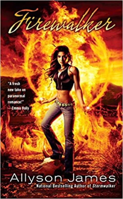 Book cover for "Firewalker" by Allyson James